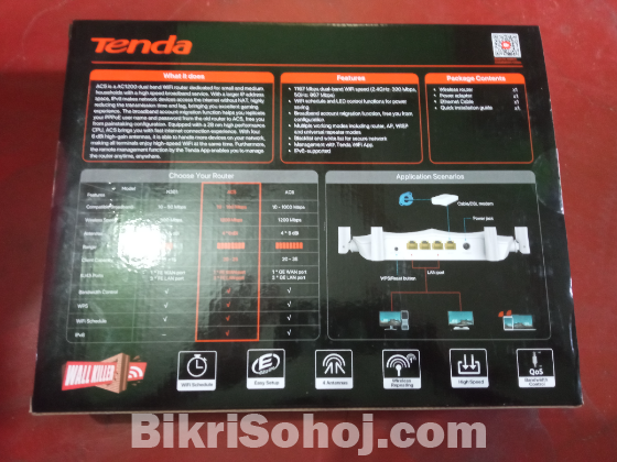 Tenda AC5 AC1200 Smart Dual-Band